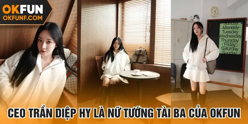 CEO Trần Diệp Hy là nữ tướng tài ba của Okfun