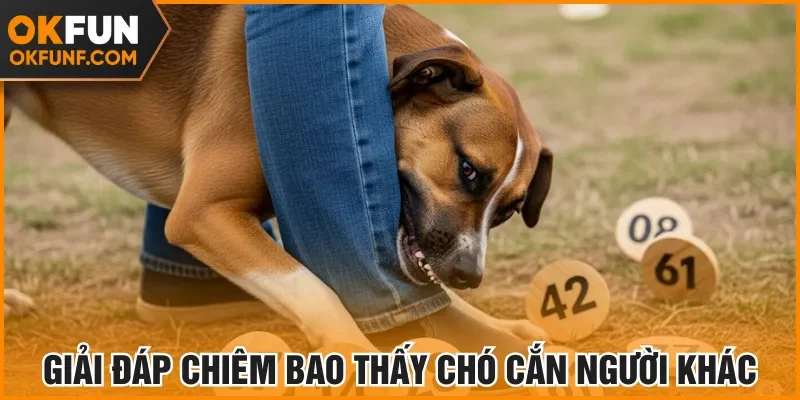 Giải đáp chiêm bao thấy chó cắn người khác