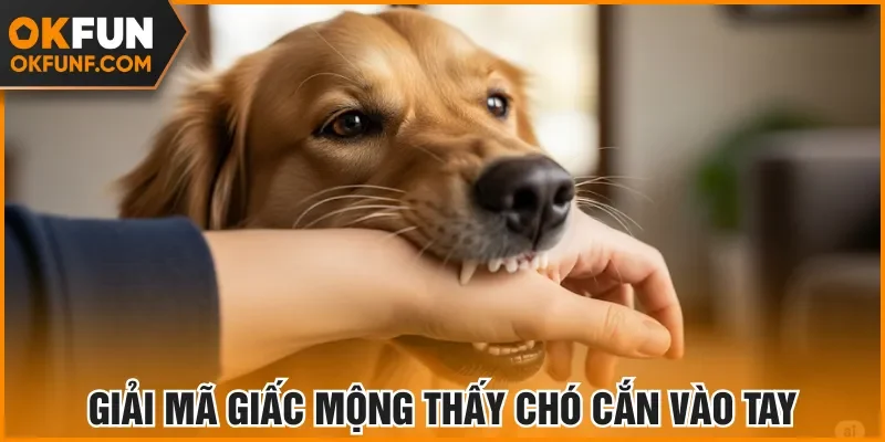 Giải mã giấc mộng thấy chó cắn vào tay