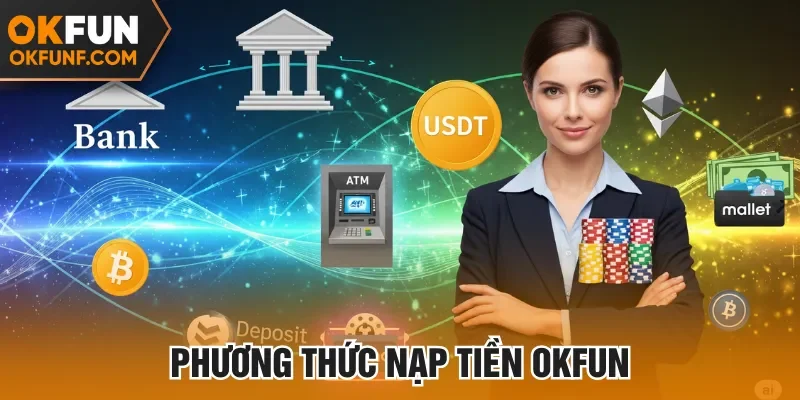 Hạn mức nạp tiền Okfun cao và tốc độ xử lý nhanh