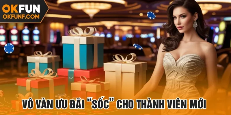 Vô vàn ưu đãi “sốc” cho thành viên mới 